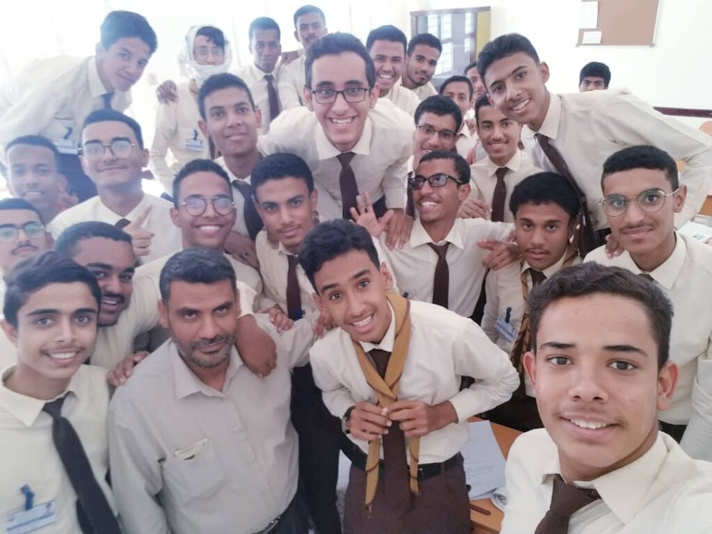 أحمد بن بصري في ثانوية سيئون النوذجية